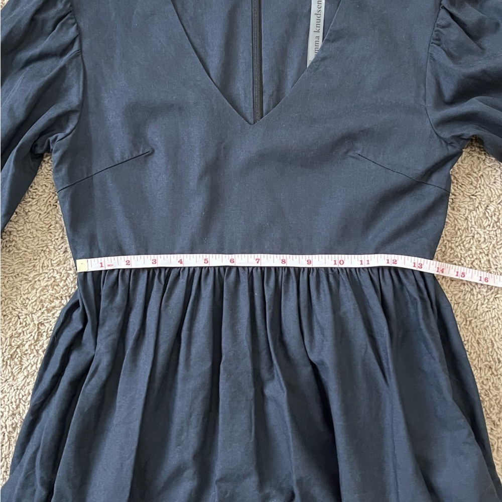 Emma Knudsen Frankie Tiered Babydoll V-Neck Dress - Picture 10 of 12